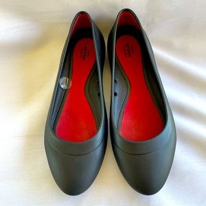 CROCS Iconic Comfort Ballet Flats, Wm size 8